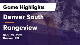 Denver South  vs Rangeview  Game Highlights - Sept. 21, 2023