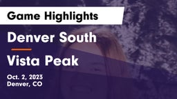 Denver South  vs Vista Peak  Game Highlights - Oct. 2, 2023