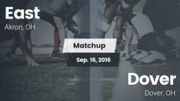Matchup: East vs. Dover  2016