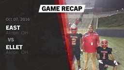 Recap: East  vs. Ellet  2016