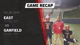 Recap: East  vs. Garfield  2016