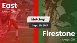 Matchup: East vs. Firestone  2017