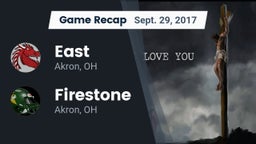 Recap: East  vs. Firestone  2017