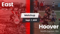 Matchup: East vs. Hoover  2018