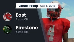 Recap: East  vs. Firestone  2018