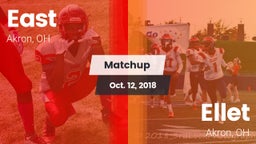 Matchup: East vs. Ellet  2018