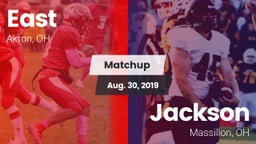 Matchup: East vs. Jackson  2019