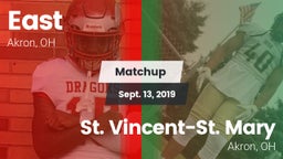 Matchup: East vs. St. Vincent-St. Mary  2019