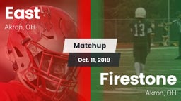 Matchup: East vs. Firestone  2019