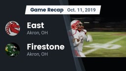 Recap: East  vs. Firestone  2019