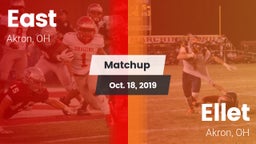 Matchup: East vs. Ellet  2019
