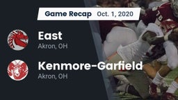 Recap: East  vs. Kenmore-Garfield   2020