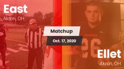 Matchup: East vs. Ellet  2020