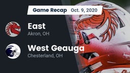 Recap: East  vs. West Geauga  2020