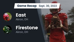 Recap: East  vs. Firestone  2022