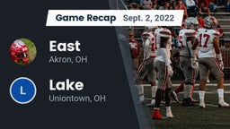 Recap: East  vs. Lake  2022