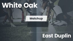 Matchup: White Oak vs. East Duplin  2016