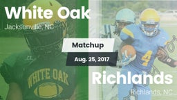 Matchup: White Oak vs. Richlands  2017
