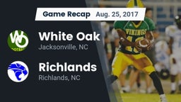 Recap: White Oak  vs. Richlands  2017
