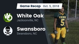 Recap: White Oak  vs. Swansboro  2018