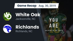 Recap: White Oak  vs. Richlands  2019