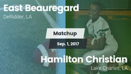 Matchup: East Beauregard vs. Hamilton Christian  2017