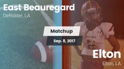 Matchup: East Beauregard vs. Elton  2017