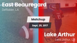 Matchup: East Beauregard vs. Lake Arthur  2017