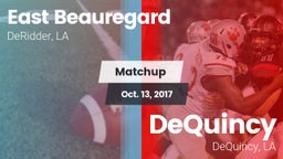 Matchup: East Beauregard vs. DeQuincy  2017