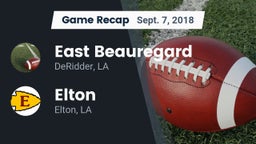 Recap: East Beauregard  vs. Elton  2018