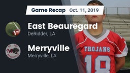 Recap: East Beauregard  vs. Merryville  2019