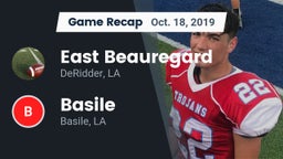 Recap: East Beauregard  vs. Basile  2019