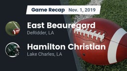 Recap: East Beauregard  vs. Hamilton Christian  2019
