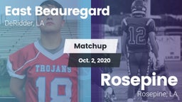 Matchup: East Beauregard vs. Rosepine  2020
