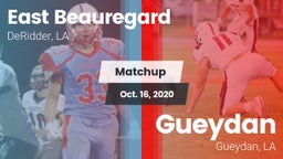 Matchup: East Beauregard vs. Gueydan  2020