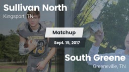 Matchup: Sullivan North vs. South Greene  2017