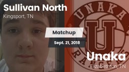 Matchup: Sullivan North vs. Unaka  2018