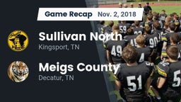Recap: Sullivan North  vs. Meigs County  2018