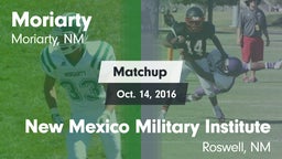 Matchup: Moriarty vs. New Mexico Military Institute 2016