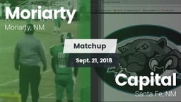 Matchup: Moriarty vs. Capital  2018