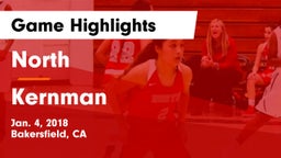 North  vs Kernman  Game Highlights - Jan. 4, 2018