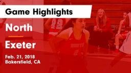 North  vs Exeter Game Highlights - Feb. 21, 2018