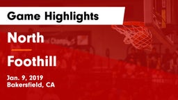 North  vs Foothill  Game Highlights - Jan. 9, 2019