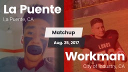 Matchup: La Puente High vs. Workman  2017