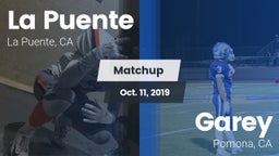 Matchup: La Puente High vs. Garey  2019