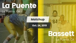 Matchup: La Puente High vs. Bassett  2019