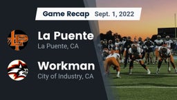 Recap: La Puente  vs. Workman  2022