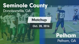 Matchup: Seminole County vs. Pelham  2016