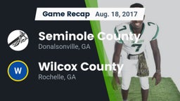 Recap: Seminole County  vs. Wilcox County  2017