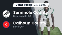 Recap: Seminole County  vs. Calhoun County  2017